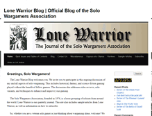 Tablet Screenshot of lonewarriorswa.com